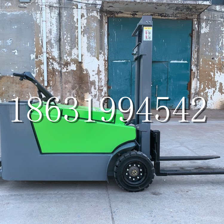 上林县小型电动叉车1吨2吨步行站驾式电瓶堆高充电装卸车液压升降车铲车